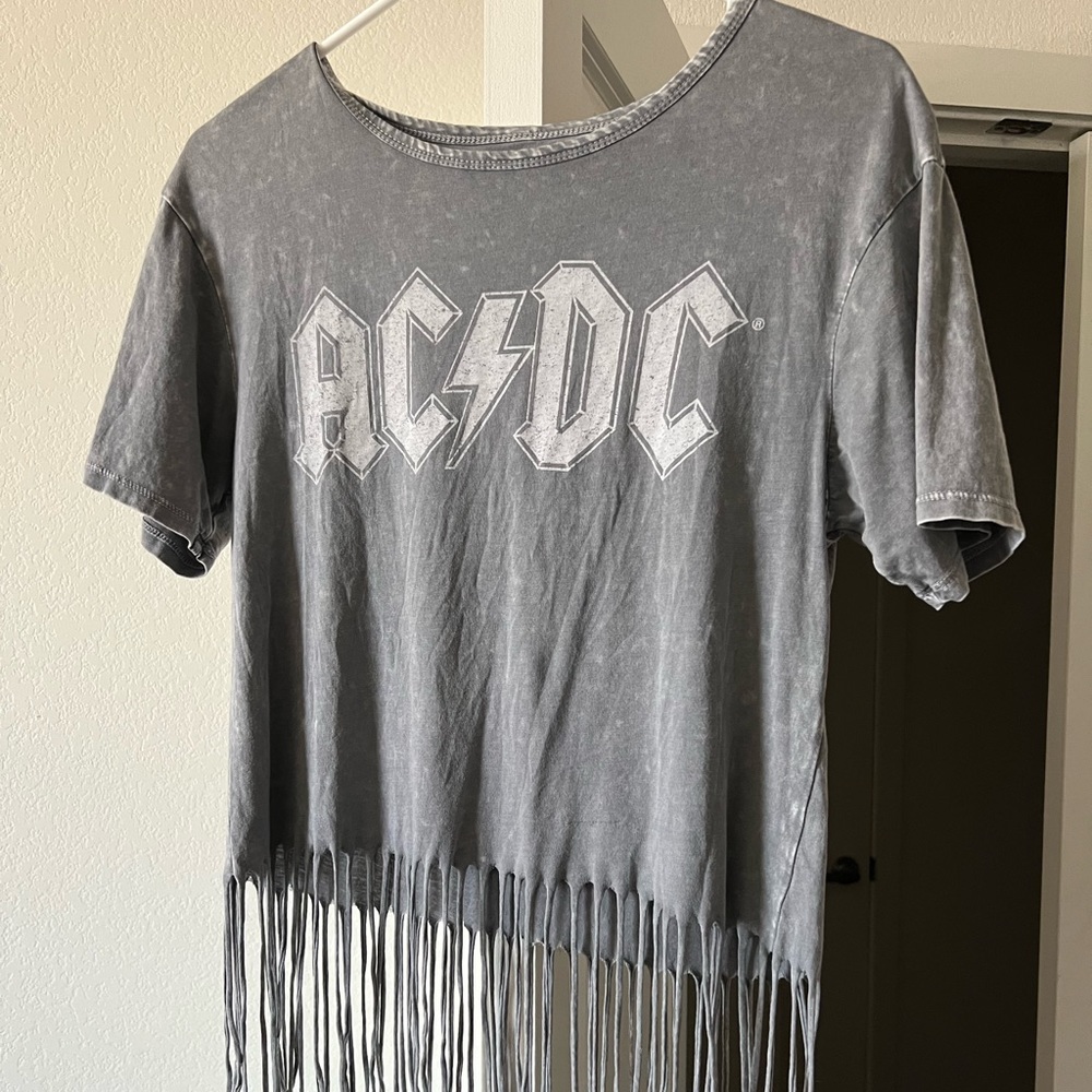 AC/DC crop top